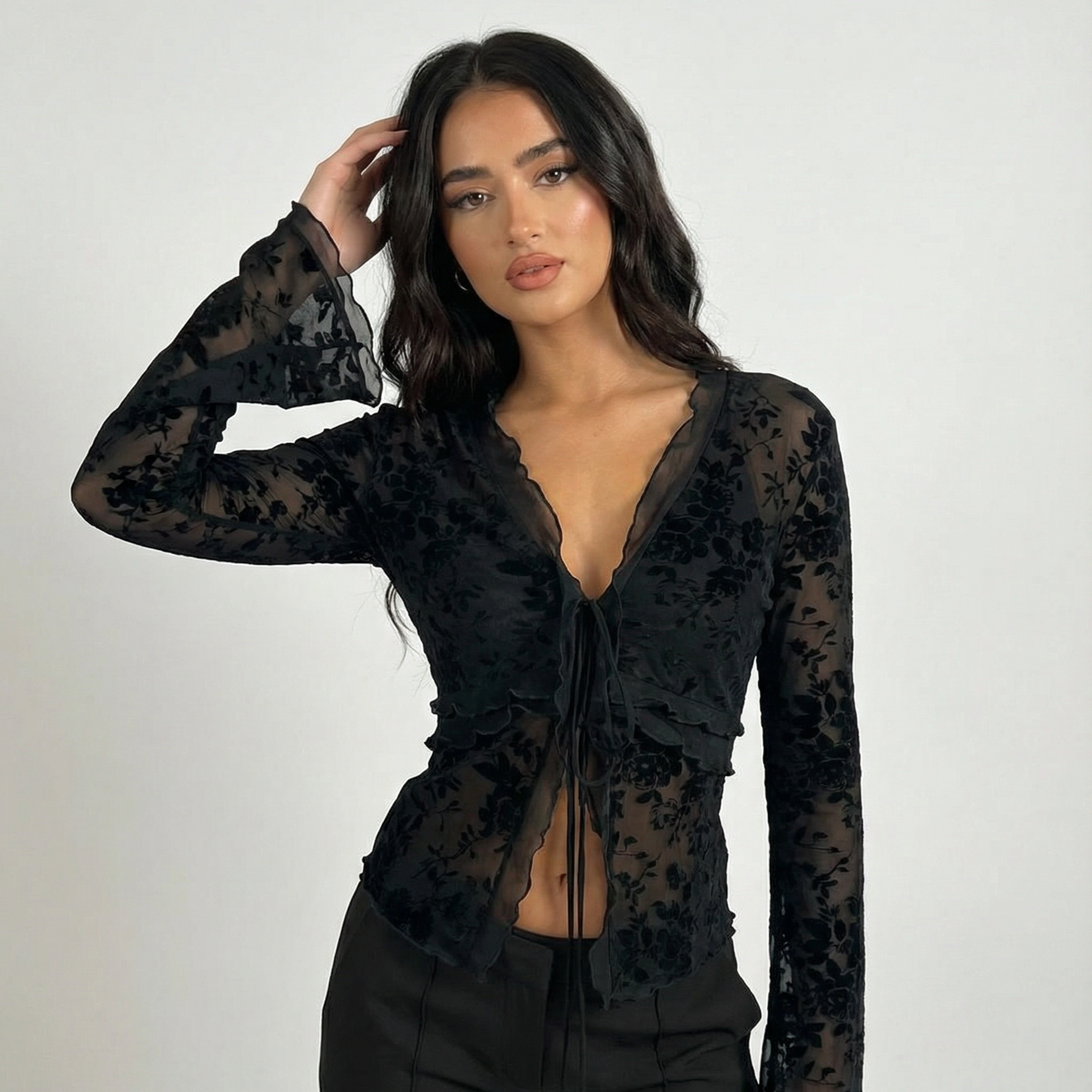 Paris Noir Top